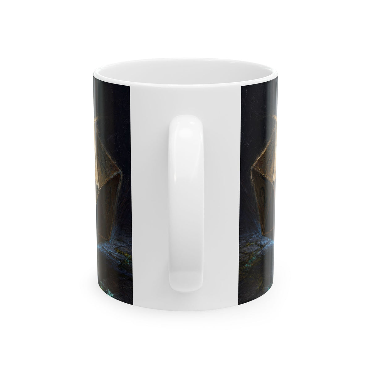 Roll For Your Fate d20 Dice Dungeon Master Gift Tabletop RPG Mug