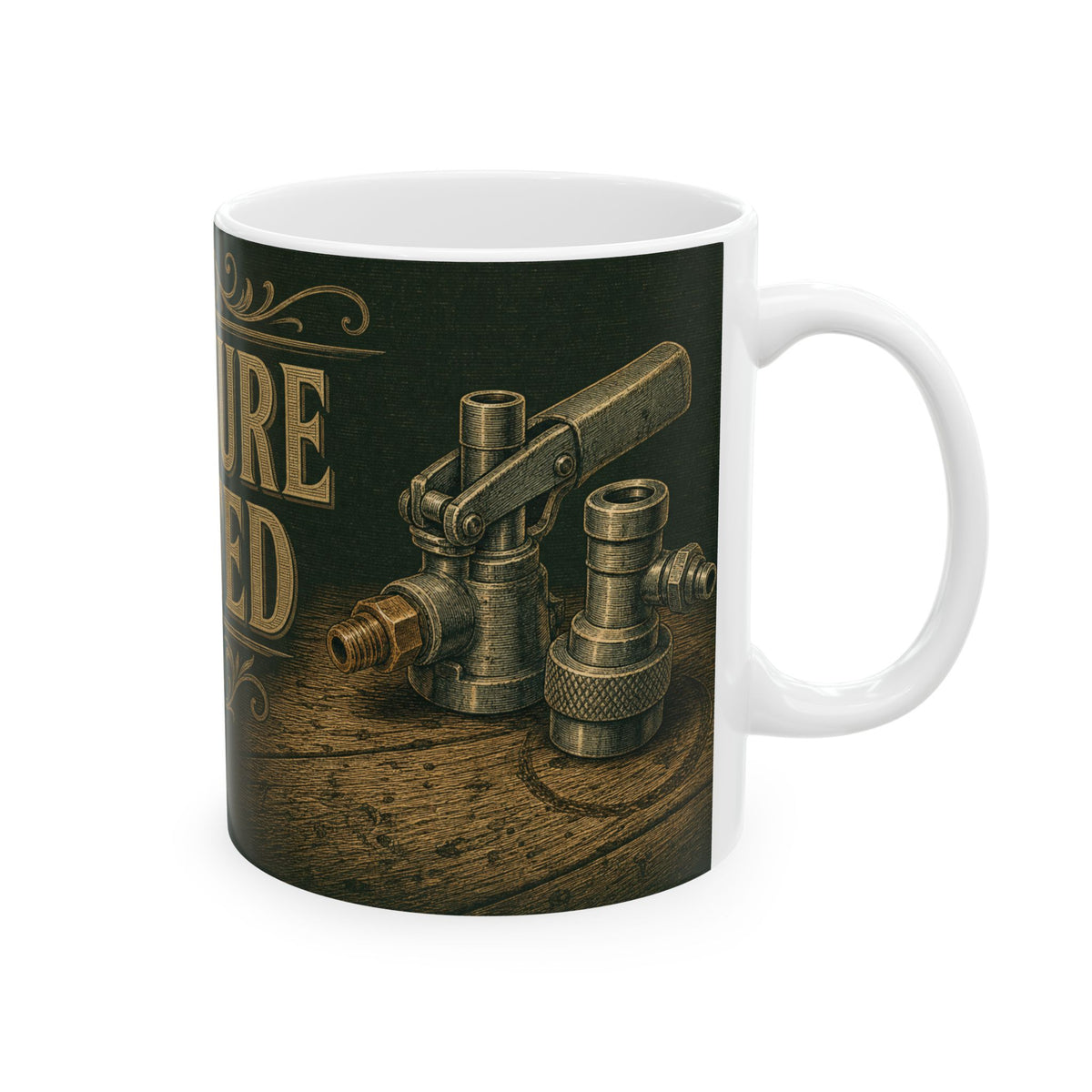 Home Brewing Hardware Mug ball lock disconnect craft beer hobbyist gift