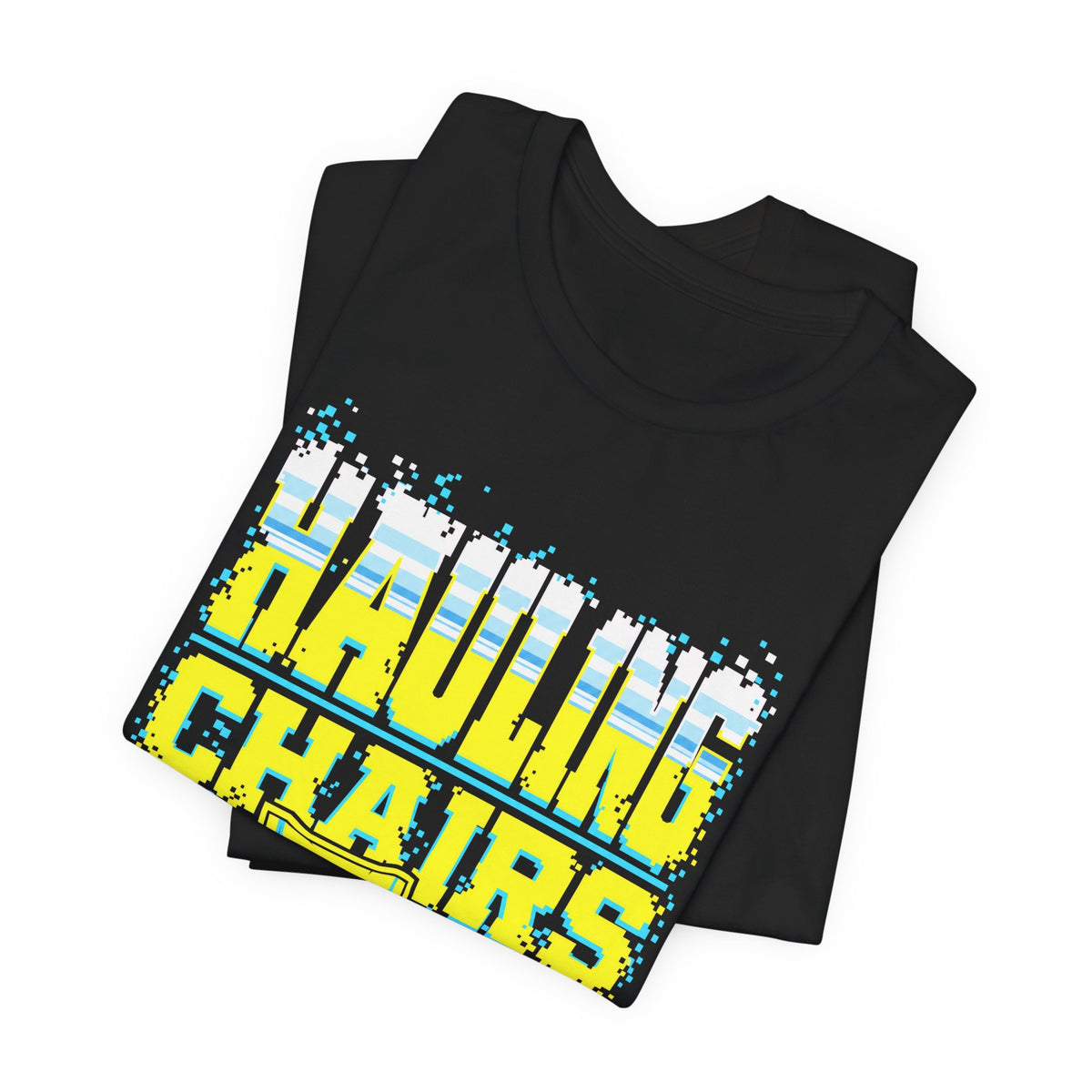 Folding Chair Dad Shirt Funny Travel Baseball Tournament Softball Sports Parent Tee