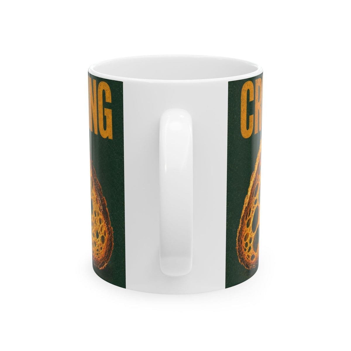 Sourdough Bread Cross Section Open Crumb Mug for Bread Bakers