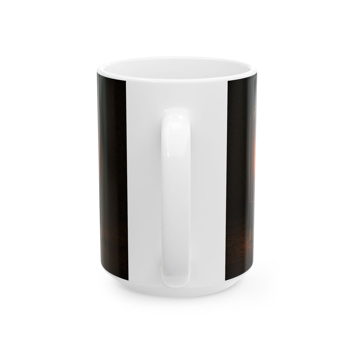 Vacuum Tube Amber Glow Mug for Tube Amplifier Builders and Audio Enthusiasts