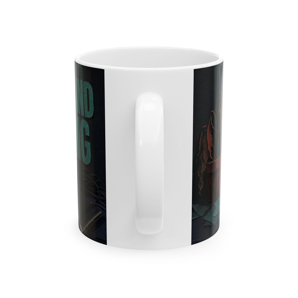 Remote Worker Late Night Desk Mug, Monitor Glow Dark Humour Office Gift