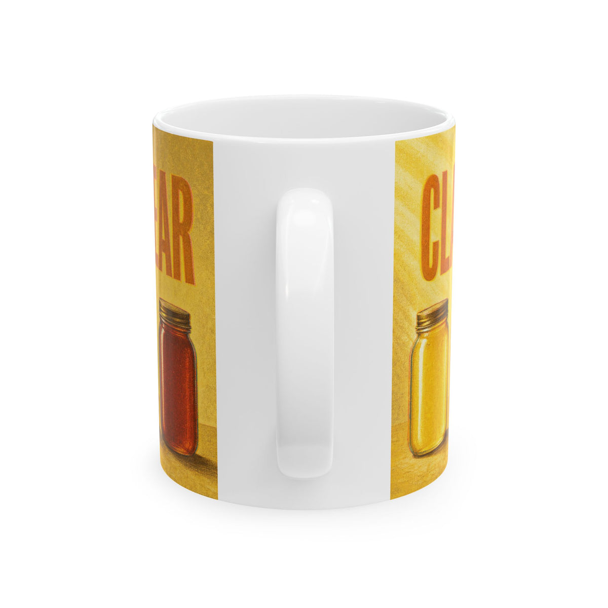 Honey Show Jars Amber Glow Mug for Competitive Beekeeping Fans