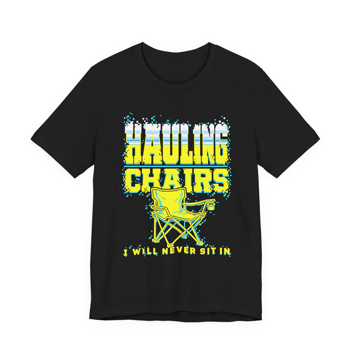 Folding Chair Dad Shirt Funny Travel Baseball Tournament Softball Sports Parent Tee