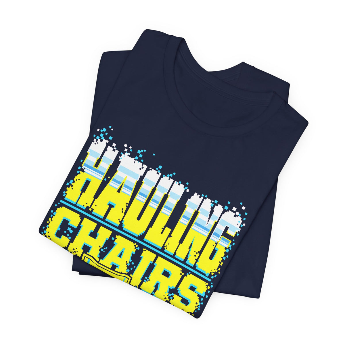 Folding Chair Dad Shirt Funny Travel Baseball Tournament Softball Sports Parent Tee