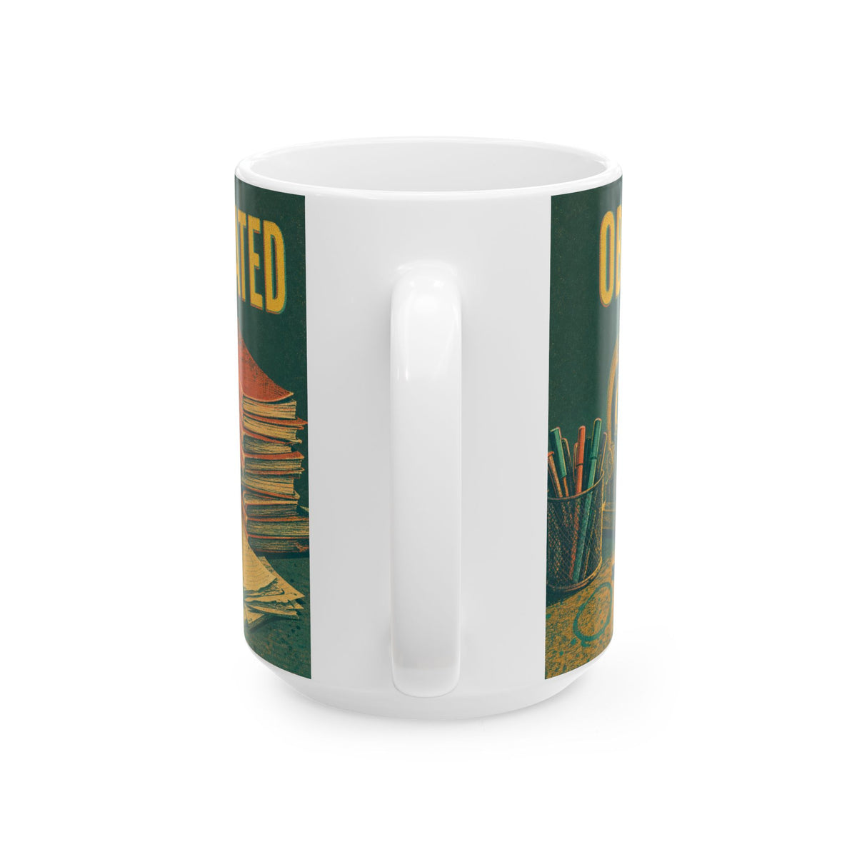 Biology Teacher Desk Mug Microscope Specimen Jars Science Classroom Gift