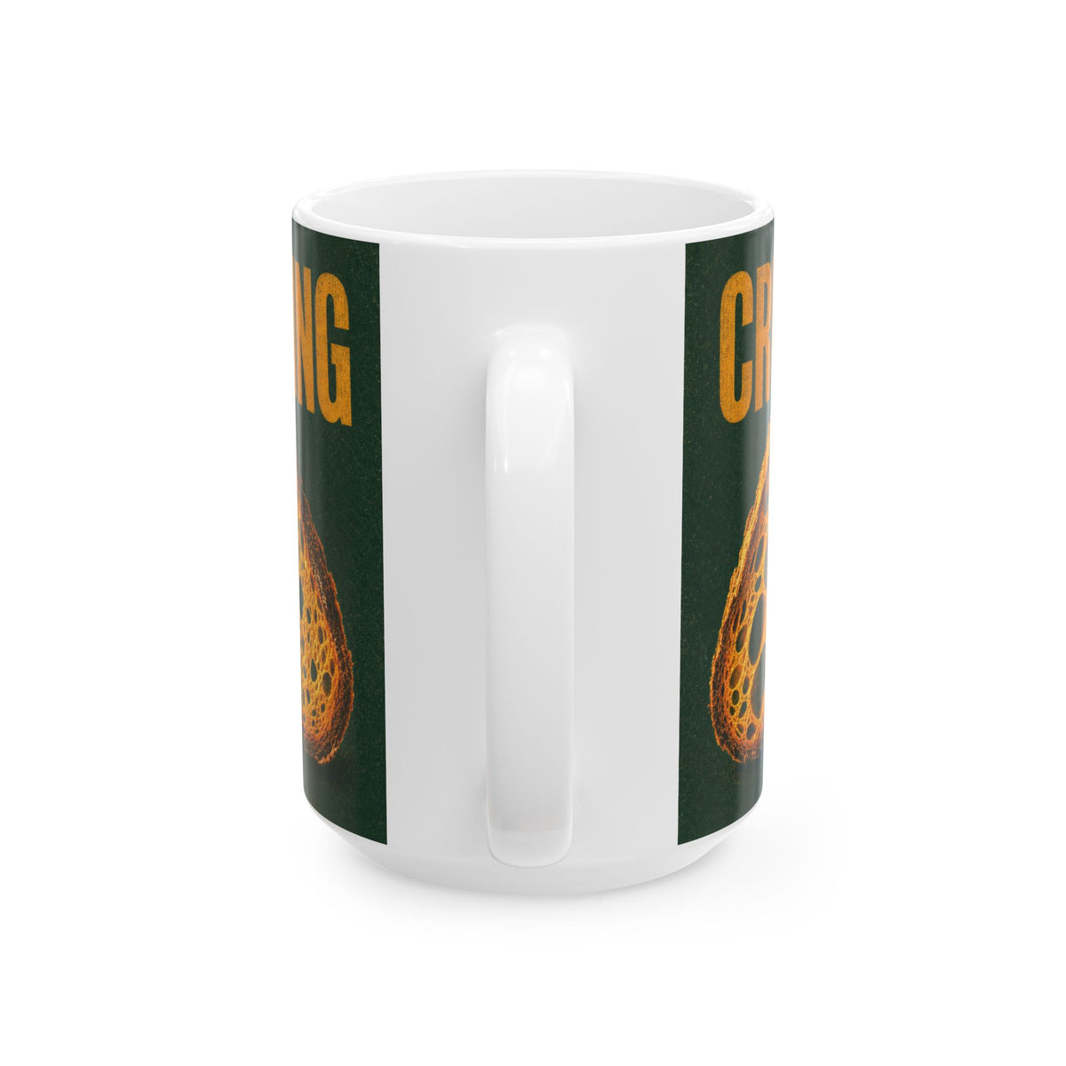 Sourdough Bread Cross Section Open Crumb Mug for Bread Bakers