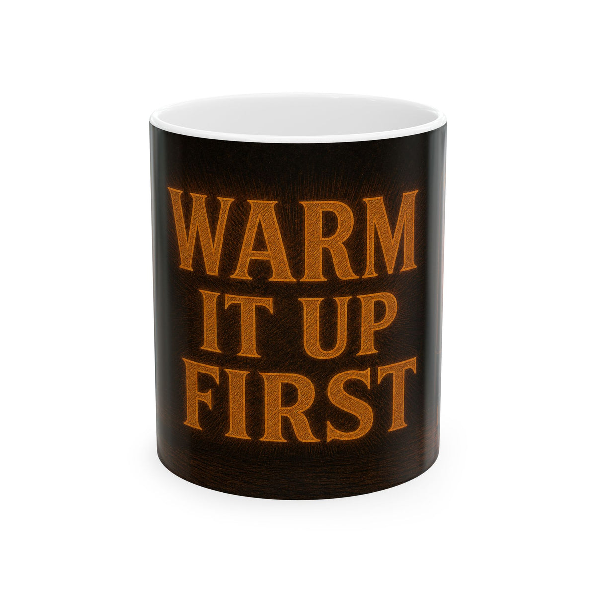 Vacuum Tube Amber Glow Mug for Tube Amplifier Builders and Audio Enthusiasts