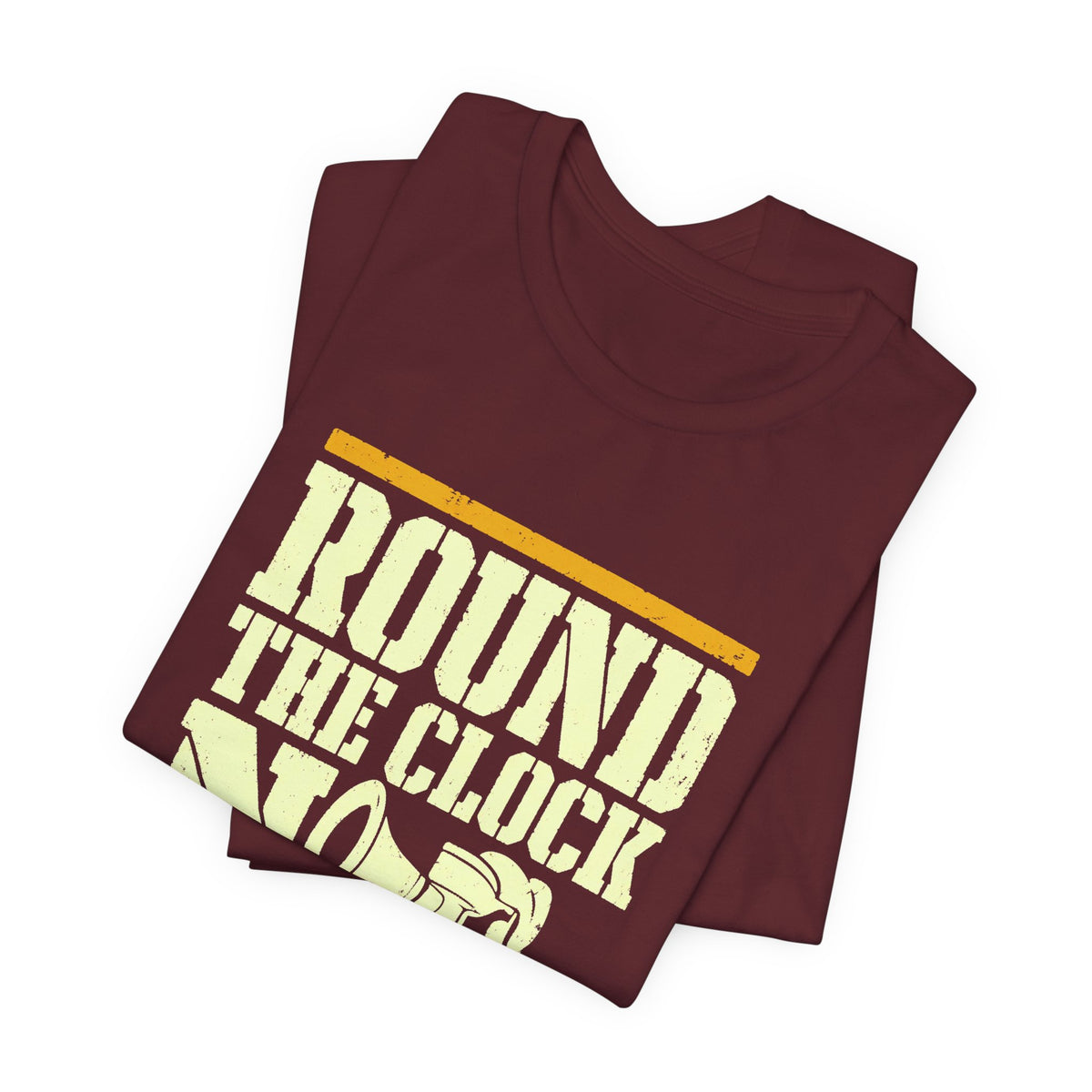 Round The Clock No Days Off Pumping Mom Tee Funny Breastfeeding Shirt Exhausted Mom Gift