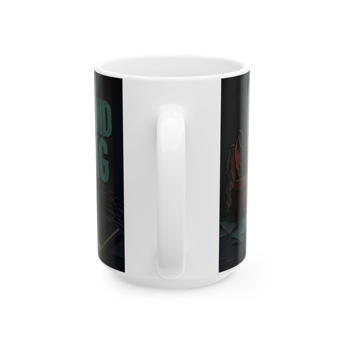 Remote Worker Late Night Desk Mug, Monitor Glow Dark Humour Office Gift