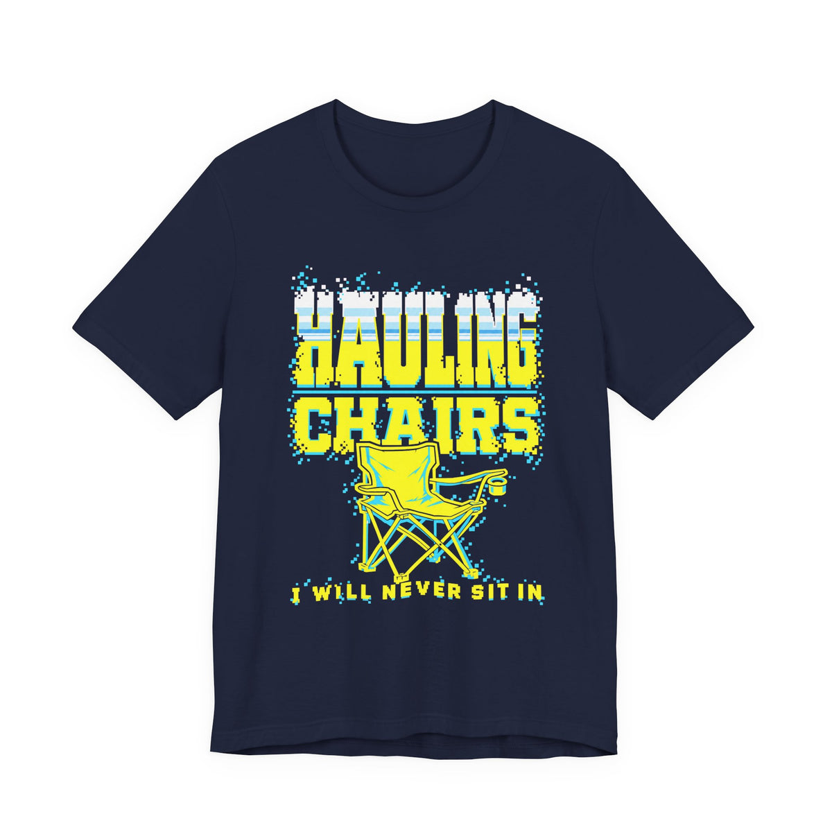 Folding Chair Dad Shirt Funny Travel Baseball Tournament Softball Sports Parent Tee